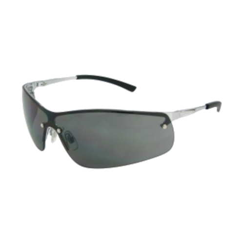WORKWEAR, SAFETY & CORPORATE CLOTHING SPECIALISTS - Boston Smoke Safety Glasses, metal frame, anti-fog