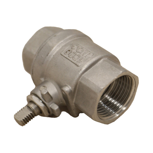 WORKWEAR, SAFETY & CORPORATE CLOTHING SPECIALISTS Ball Valve for Safety Shower Stainless Steel