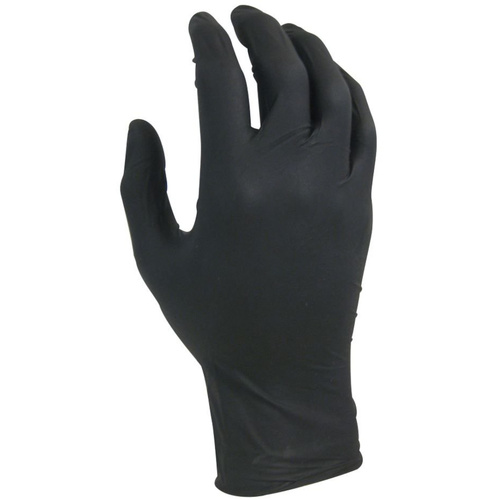 WORKWEAR, SAFETY & CORPORATE CLOTHING SPECIALISTS - 'Black Shield' Extra Heavy Duty Nitrile