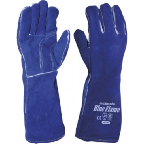 WORKWEAR, SAFETY & CORPORATE CLOTHING SPECIALISTS - "Blue Flame" Premium Kevlar Welders glove