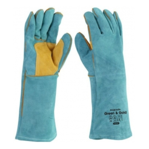 WORKWEAR, SAFETY & CORPORATE CLOTHING SPECIALISTS "Green Fusion" Kevlar Stitched Welders glove