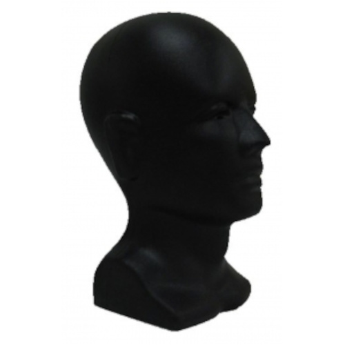 WORKWEAR, SAFETY & CORPORATE CLOTHING SPECIALISTS Black moulded head display