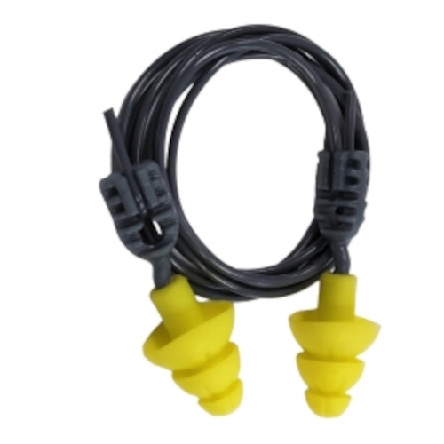 WORKWEAR, SAFETY & CORPORATE CLOTHING SPECIALISTS Ergo Push and Twist Corded Earplug - 100 pairs