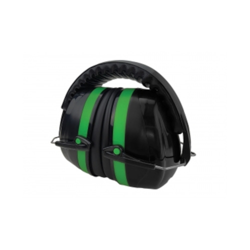 WORKWEAR, SAFETY & CORPORATE CLOTHING SPECIALISTS - Maxisafe Folding Earmuff 33dB   Class 5   Green