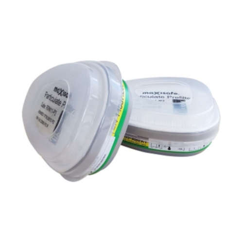 WORKWEAR, SAFETY & CORPORATE CLOTHING SPECIALISTS Maxiguard ABEK1 Chemical Cartridge with P2 Prefilter Combination   pack of 1 pair