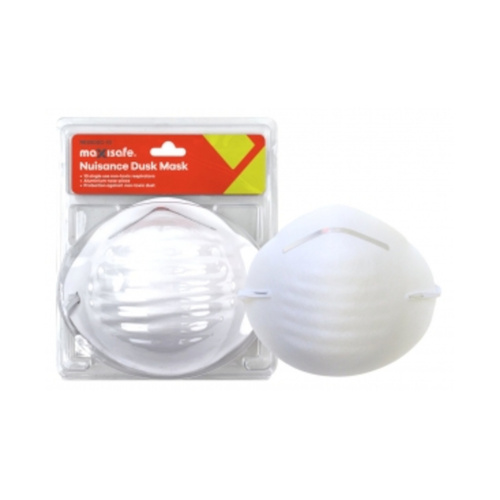 WORKWEAR, SAFETY & CORPORATE CLOTHING SPECIALISTS Maxisafe Nuisance dust respirator, card of 10