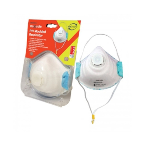 WORKWEAR, SAFETY & CORPORATE CLOTHING SPECIALISTS Maxisafe P1 respirator with valve, card of 3