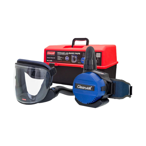 WORKWEAR, SAFETY & CORPORATE CLOTHING SPECIALISTS Unimask with Basic PAPR: RFU837 + RCA544 + RFH529