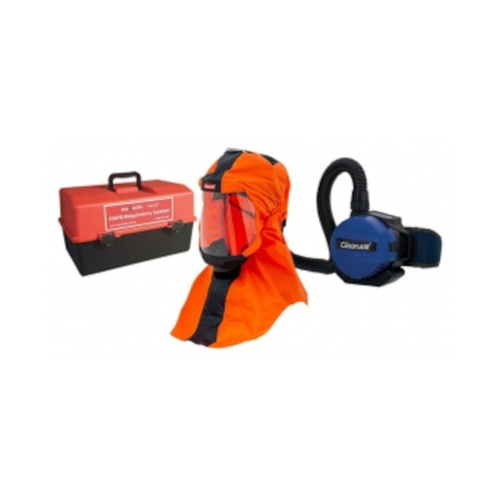 WORKWEAR, SAFETY & CORPORATE CLOTHING SPECIALISTS CleanAIR Long Hood CA-1 with Basic PAPR