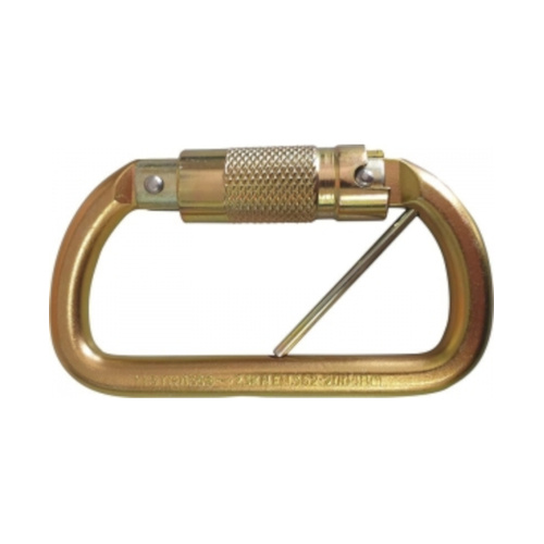 WORKWEAR, SAFETY & CORPORATE CLOTHING SPECIALISTS - Maxisafe Triple Lock Karabiner with Locking Pin