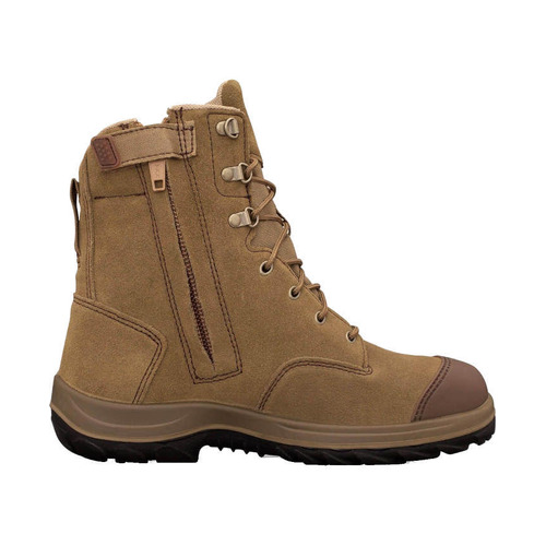 WORKWEAR, SAFETY & CORPORATE CLOTHING SPECIALISTS DISCONTINUED - WB 34 - 190mm Zip Side Lace Up Boot - 34-674P