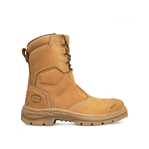 WORKWEAR, SAFETY & CORPORATE CLOTHING SPECIALISTS AT 55 - 200mm Zip Side Lace Up Boot - 55385