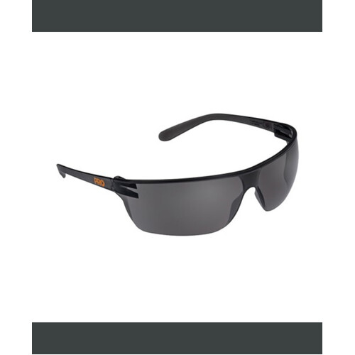 WORKWEAR, SAFETY & CORPORATE CLOTHING SPECIALISTS - ZENON Z-LYTE II SAFETY GLASSES SMOKE LENS (MOQ 12)