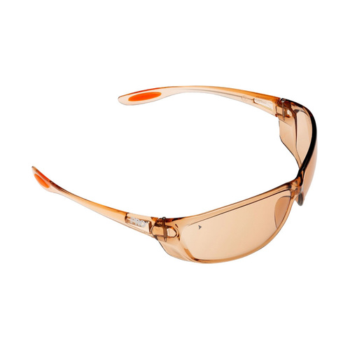 WORKWEAR, SAFETY & CORPORATE CLOTHING SPECIALISTS Switch Light Brown Safety Glasses (MOQ 12)