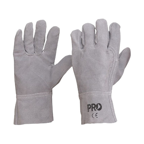 WORKWEAR, SAFETY & CORPORATE CLOTHING SPECIALISTS - All Chrome Leather Glove Large