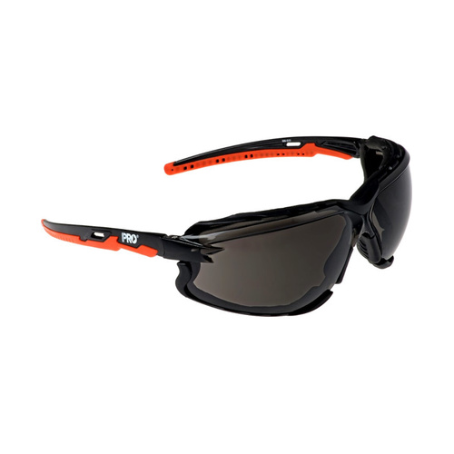 WORKWEAR, SAFETY & CORPORATE CLOTHING SPECIALISTS - Ambush Foam Bound Spec / Goggle Smoke Lens (MOQ 12)