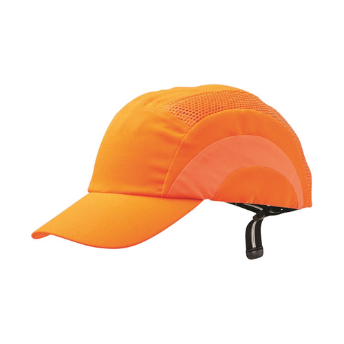 WORKWEAR, SAFETY & CORPORATE CLOTHING SPECIALISTS - Bump Cap Fluro Orange