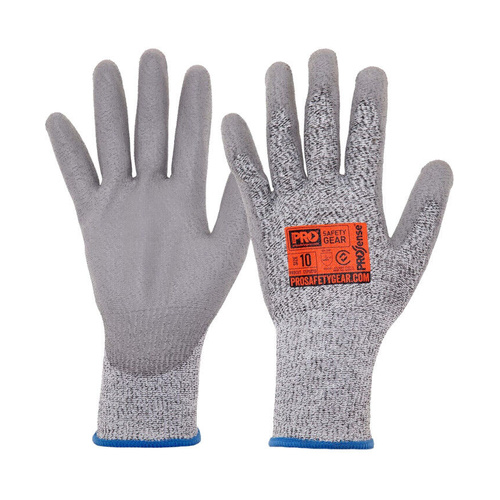 WORKWEAR, SAFETY & CORPORATE CLOTHING SPECIALISTS - Prosense C5 Cut 5 With PU Palm (MOQ 12)