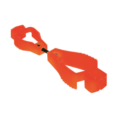 WORKWEAR, SAFETY & CORPORATE CLOTHING SPECIALISTS - Glove Clip Keeper Orange (MOQ 10)