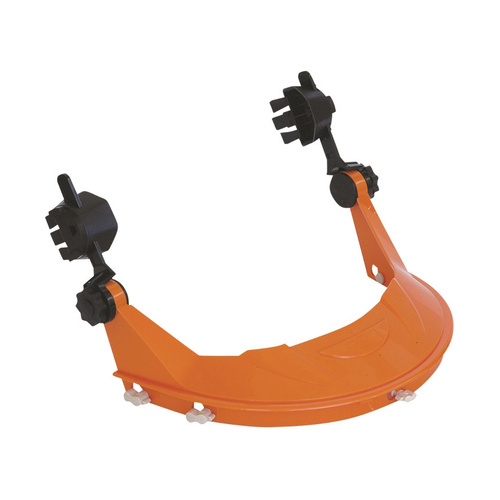WORKWEAR, SAFETY & CORPORATE CLOTHING SPECIALISTS - Hard Hat Browguard Attachment Orange