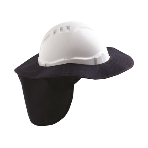 WORKWEAR, SAFETY & CORPORATE CLOTHING SPECIALISTS Blue V6 & V9 Hard Hat Brim - Plastic/ Polyester