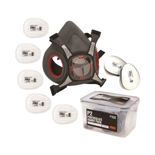 WORKWEAR, SAFETY & CORPORATE CLOTHING SPECIALISTS Maxi Mask 2000 Half Face Respirator Particulate Handy Pack