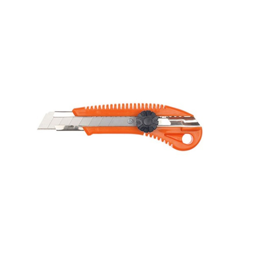 WORKWEAR, SAFETY & CORPORATE CLOTHING SPECIALISTS - RONSTA KNIVES MANUAL RETRACTABLE KNIFE WITH SCREW LOCK 18MM (MOQ 12)