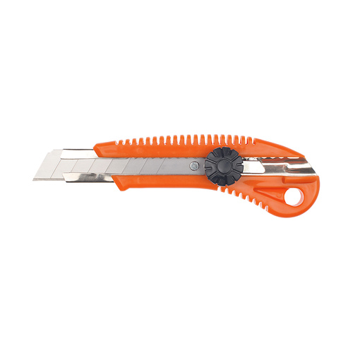 WORKWEAR, SAFETY & CORPORATE CLOTHING SPECIALISTS RONSTA KNIVES MANUAL RETRACTABLE KNIFE WITH SCREW LOCK 18MM (MOQ 12)