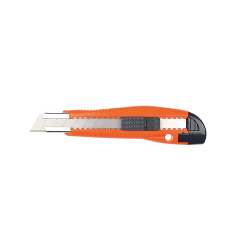 WORKWEAR, SAFETY & CORPORATE CLOTHING SPECIALISTS - RONSTA KNIVES MANUAL RETRACTABLE KNIFE WITH SLIDE LOCK 18MM (MOQ 12)