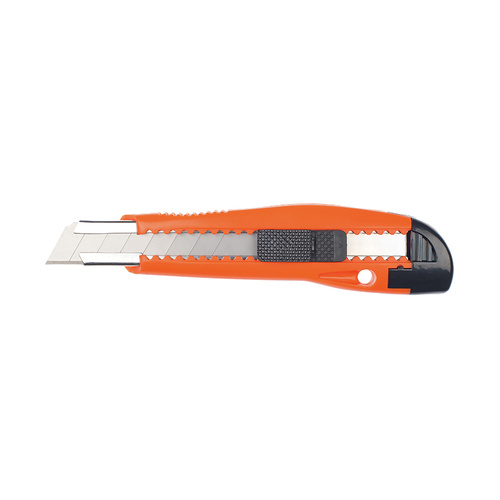 WORKWEAR, SAFETY & CORPORATE CLOTHING SPECIALISTS RONSTA KNIVES MANUAL RETRACTABLE KNIFE WITH SLIDE LOCK 18MM (MOQ 12)