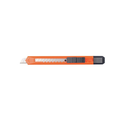 WORKWEAR, SAFETY & CORPORATE CLOTHING SPECIALISTS - RONSTA KNIVES MANUAL RETRACTABLE KNIFE PLASTIC 9MM (MOQ 24)