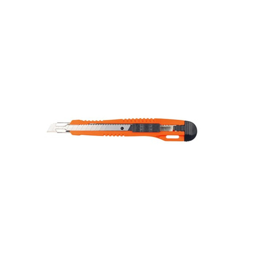 WORKWEAR, SAFETY & CORPORATE CLOTHING SPECIALISTS - RONSTA KNIVES MANUAL RETRACTABLE KNIFE WITH METAL TIP 9MM (MOQ 24)