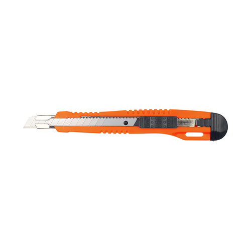 WORKWEAR, SAFETY & CORPORATE CLOTHING SPECIALISTS RONSTA KNIVES MANUAL RETRACTABLE KNIFE WITH METAL TIP 9MM (MOQ 24)