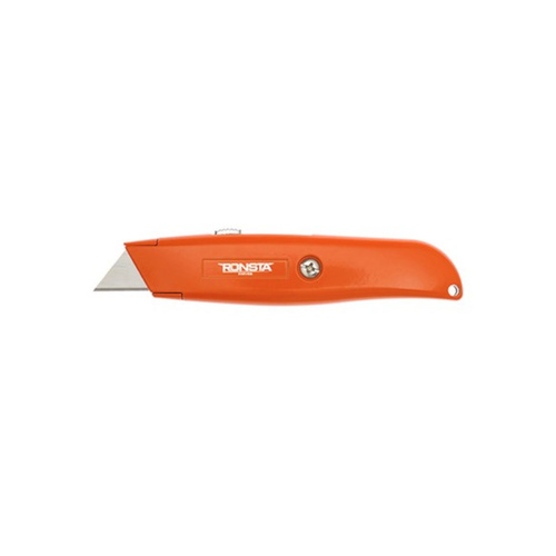 WORKWEAR, SAFETY & CORPORATE CLOTHING SPECIALISTS - RONSTA KNIVES MANUAL RETRACTABLE UTILITY KNIFE (MOQ 12)