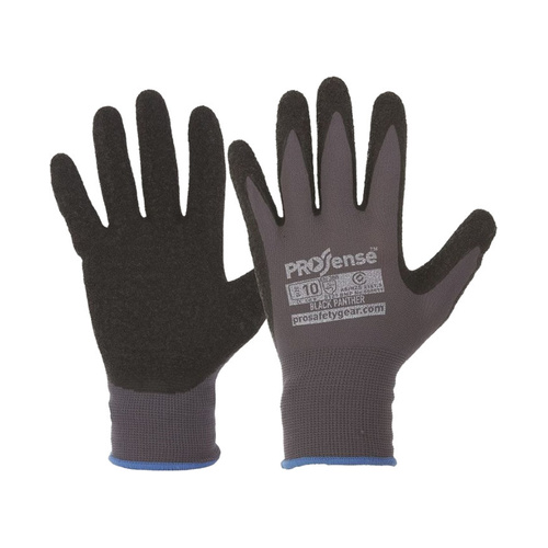 WORKWEAR, SAFETY & CORPORATE CLOTHING SPECIALISTS Prosense Black Panther Gloves (MOQ 12)
