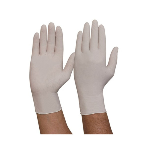 WORKWEAR, SAFETY & CORPORATE CLOTHING SPECIALISTS Disposable Latex Powdered Gloves (MOQ 10)