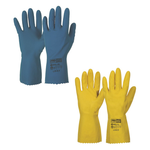 WORKWEAR, SAFETY & CORPORATE CLOTHING SPECIALISTS Blue Silverlined Gloves (MOQ 12)