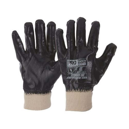 WORKWEAR, SAFETY & CORPORATE CLOTHING SPECIALISTS - SUPER-GUARD Blue Nitrile Fully Dipped
