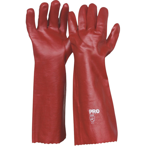 WORKWEAR, SAFETY & CORPORATE CLOTHING SPECIALISTS - PVC 45cm Gloves (MOQ 12)