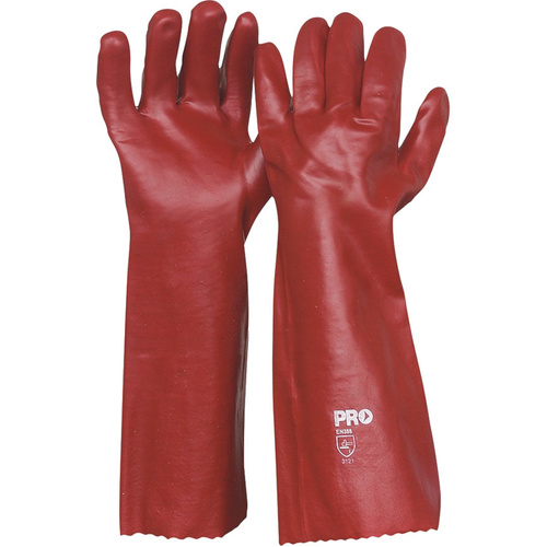 WORKWEAR, SAFETY & CORPORATE CLOTHING SPECIALISTS PVC 45cm Gloves (MOQ 12)