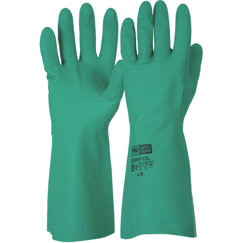WORKWEAR, SAFETY & CORPORATE CLOTHING SPECIALISTS Green Nitrile Gloves (MOQ 12)