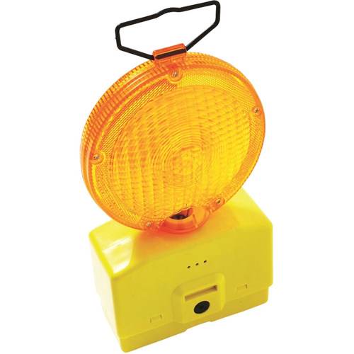 WORKWEAR, SAFETY & CORPORATE CLOTHING SPECIALISTS - Road Safety Light + 2 x 6V Batteries