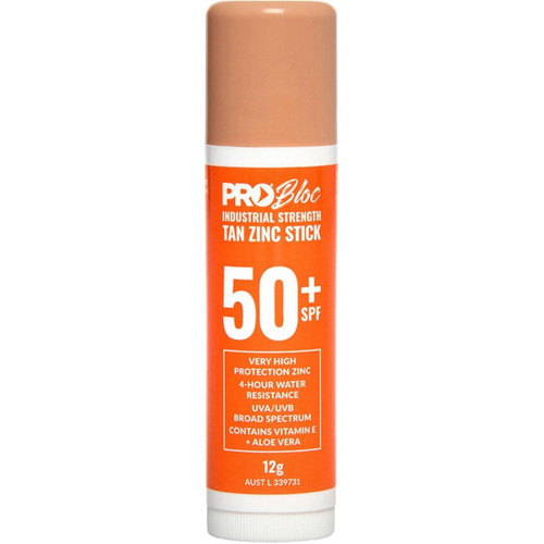 WORKWEAR, SAFETY & CORPORATE CLOTHING SPECIALISTS PROBLOC SPF 50+ Zinc Stick (MOQ 12)