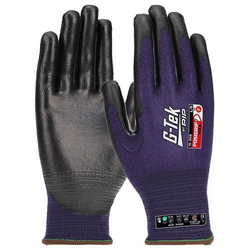WORKWEAR, SAFETY & CORPORATE CLOTHING SPECIALISTS G-TEK POSIGRIP MAX PURPLE CUT F