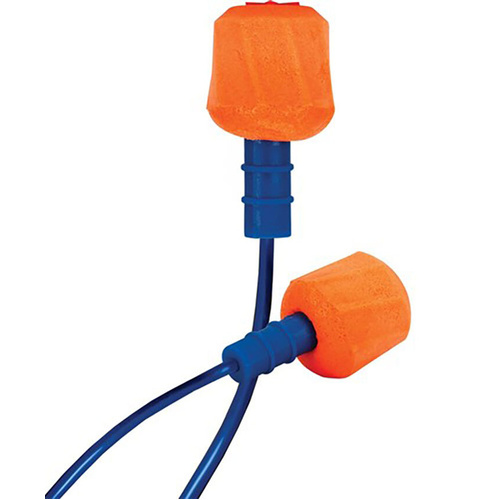 WORKWEAR, SAFETY & CORPORATE CLOTHING SPECIALISTS POWERSOFT EZ-TWIST HYBRID EARPLUGS CORDED (100 PAIRS)