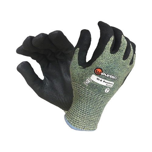 WORKWEAR, SAFETY & CORPORATE CLOTHING SPECIALISTS - DISCONTINUED - EUREKA 10-6 PUNCTURE XTREME HIGH NEEDLE + CUT RESISTANT
