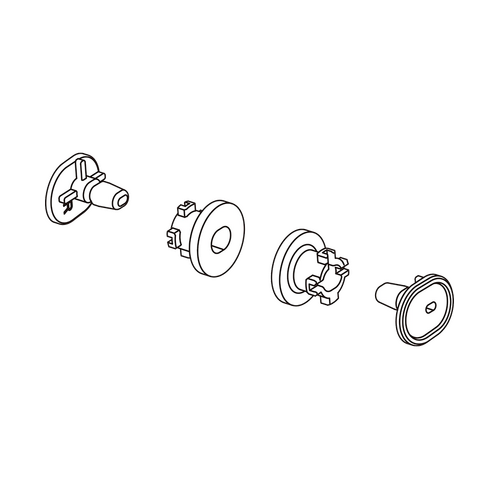 WORKWEAR, SAFETY & CORPORATE CLOTHING SPECIALISTS Vanguard G4 Visor Buttons (2 pack)