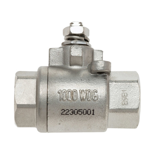 WORKWEAR, SAFETY & CORPORATE CLOTHING SPECIALISTS - 316SS 15mm Ball Valve