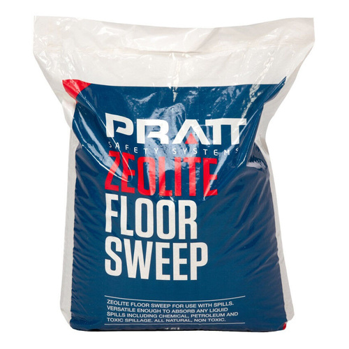 WORKWEAR, SAFETY & CORPORATE CLOTHING SPECIALISTS - PRATT Zeolite Floor Sweep - 9.5kg15 Litre Bag