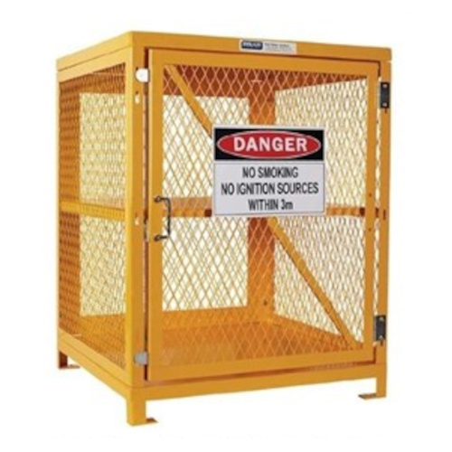 WORKWEAR, SAFETY & CORPORATE CLOTHING SPECIALISTS - Aerosol Storage Cage. 2 Storage Levels Up To 200 Cans. (Comes Flat Packed - Assembly Required)